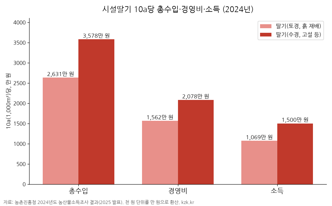 How to Make Money with Strawberry Farming (Korea)